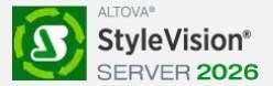 Altova® stylevision Server 2026 (лицензия на 3 года), 4 Core 1137099100