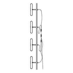 Антенна коллинеарная дипольная Comtech TC150D4-9 379532592