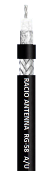 Коаксиальный кабель Racio Antenna RG-58 A/U 300м 1457870867