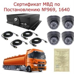 Комплект на 4 камеры NSCAR BN401 FullHD_SD+4G+GPS(по 969) 1579367410