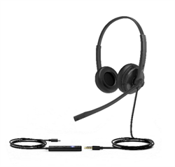 Гарнитура Yealink UH34 SE Dual UC, цвет черный 1639216579