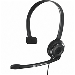 Гарнитура с 1 наушником Sennheiser PC 7, цвет черный 680193423