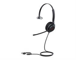 Гарнитура с 1 наушником Yealink UH35 mono UC USB-C/A, цвет черный 13198894