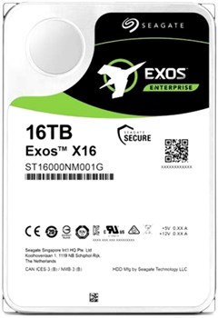 Жесткий диск SEAGATE Exos X16 3.5 16TB 7.2K SAS 12Gb/s 292305803