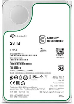 Жесткий диск SEAGATE Exos X28 3.5 28Tb 7.2K SATA3 1383525550