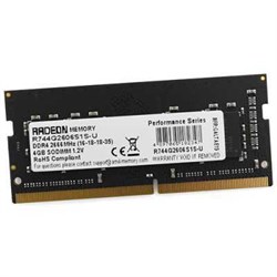 Оперативная память AMD Desktop DDR4 2666МГц 4Gb, R744G2606S1S-U, RTL 1485870039