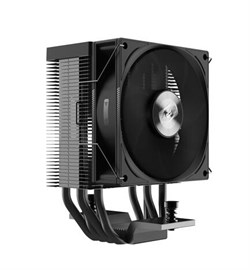 Кулер для процессора/ CPU Cooler PCCooler R400 (180W, 4-pin PWM, 133mm, Al/Cu, 4x6mm, 1x92mm, 40.94CFM, 30dBA, 2200RPM, S: 1851/1700/1200/115X, AM5/AM4, black) 1703459708