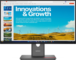 Монитор LENOVO P24QD-40 23.8-inch черный 1316703610
