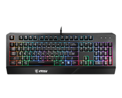 Клавиатура MSI Vigor GK20 S11-04RU230-CLA, цвет черный 1339411853