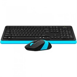 Клавиатура+мышь A4tech Клавиатура + мышь Fstyler FG1010 FG1010 BLUE, цвет черный 1972591984