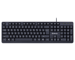 Клавиатура Defender Daily HB-162 45162, цвет черный 1955083965