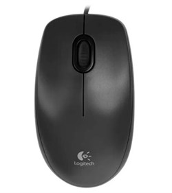 Мышь Logitech M90 910-001970||bp, цвет черный плохая упаковка 959108962