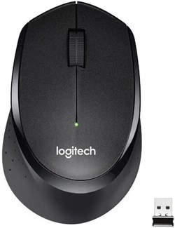 Мышь Logitech M330 Silent Plus 910-007079, цвет черный 400357777