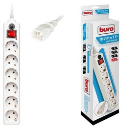 Сетевой фильтр Buro 600SH-1.8-UPS-W 1733810172