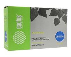 Картридж желтый Cactus CS-CE402A 1937624535
