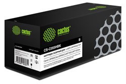 Картридж черный Cactus CS-C055HBK 1659813683