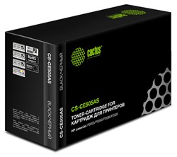 Картридж черный Cactus CS-CE505AS 229775477