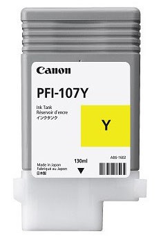 Картридж желтый Canon PFI-107, 6708B001 2034676949