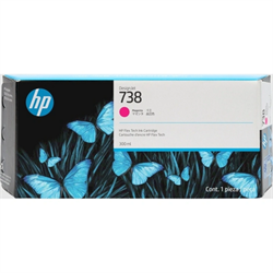 Картридж пурпурный HP Inc. 738 300-мл, 676M7A 363425357