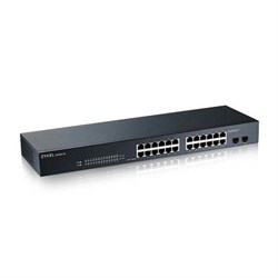 Smart L2 коммутатор Zyxel GS1900-24, rack 19", 24xGE, 2xSFP, бесшумный 350925434