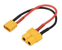Переходник XT60 (мама) - XT30 (папа) (10 см) (Flywoo) 664090818