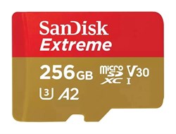 Карта памяти 256Gb SanDisk Extreme microSDXC Class 10 UHS-I U3 V30 1513145303