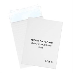 Комплект FEP-пленок А4 (297 х 210 м, 100 мкм, 3 шт) 2051470940
