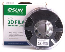 PLA Plus пластик ESUN Black черный (1кг) 507972386