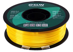 PLA пластик ESUN eSilc Yellow шелковый желтый (1кг) 1373656761