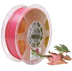 PLA eSilk Magic пластик ESUN Gold Red Green (1кг) 501009281