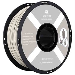 PLA Matte Rapido пластик Qidi Tech Gray Серый Техно 1,75 мм (1 кг) 653333903