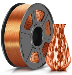 PLA Plus пластик Sunlu Silk Red Copper 1,75 мм (1кг) 1136212356