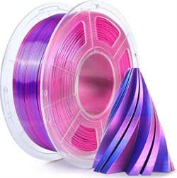 PLA пластик Sunlu Silk Dual Color Red Blue 1,75 мм (1кг) 230565627