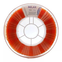 RELAX пластик REC прозрачный-янтарный (PETG) 1,75 мм (750 гр) 1418555648