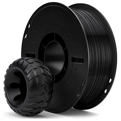 TPU 95A пластик Elegoo Black Черный 1,75 мм (1кг) 1028415819