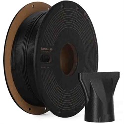 PPA-CF пластик Bambu Lab Black Черный 1,75 мм (750 гр) - на катушке 1750422005