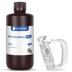 Фотополимерная смола Anycubic ABS-Like Resin Pro2 Clear (1кг) 209925063