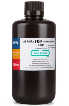 Фотополимерная смола Elegoo ABS-Like Resin Mint Green V3.0 Мятный (1кг) 1857614650