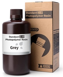 Фотополимер Elegoo Standard Resin Grey V2.0 (1л) 123748204