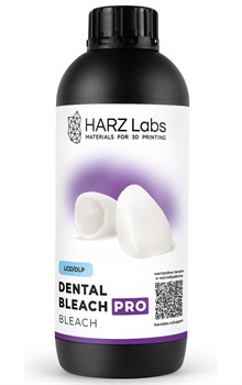 Фотополимерная смола HARZ Labs Dental Bleach PRO белый (1кг) 417389313