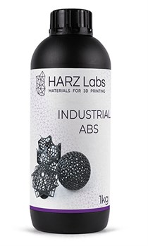 Фотополимерная смола HARZ Labs Industrial ABS черный (1 кг) 283251666