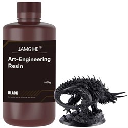 Фотополимерная смола JAMG HE Art Engineering Black Черный 10K (1 кг) 666514837