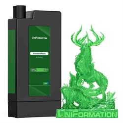 Фотополимерная смола Uniformation Standard Resin Clear Green Прозрачный зеленый (1200 гр) 2129611970