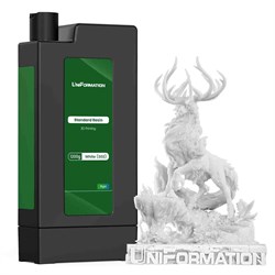 Фотополимерная смола Uniformation Standard Resin White Белый (1200 гр) 1558868508