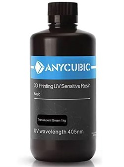 Фотополимер Anycubic Basic Green зеленый (1кг) 184592156