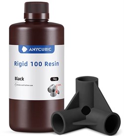 Фотополимер Anycubic Rigid 100 Resin Black Черный (1кг) 429327325
