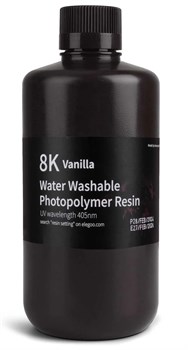 Фотополимер Elegoo Water Washable Resin 8K Vanila (1кг) 477317953