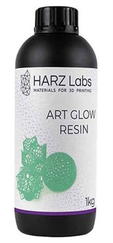 Фотополимерная смола флуоресцентный HARZ Labs ART Glow (1кг) 235729670