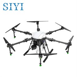 Сельскохозяйственный квадрокоптер SIYI E610P с резервуаром для воды, комплектом 6-осевой складной рамы, дистанционным управлением дальнего действия, профессиональным контроллером полета, аккумулятором большой емкости, двусторонним зарядным устройством для 1939577530
