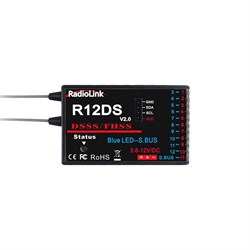 Приёмник Flysky R12DS 2117361901